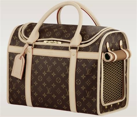 The Louis Vuitton Dog Carrier is for chic owners and their pets